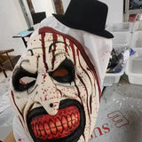 Art The Clown Cosplay Costume ‌Terrifierr 3 Bloody Outfits Killer Clowns Jumpsuits for Halloween Carnival Party Horror Costumes