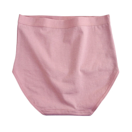 5Pcs/Set Women Cotton Panties High Waist Tummy Control Panties Solid Color Underwear Female Underpants Sexy Lingerie M-3XL