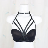 Gothic Adjustable Halter Cross Strap | Summer Beach Bikini Layering Accessory | Y2K Sweet & Edgy Festival Vibe Piece for Girls