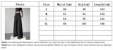 Elegant Women's Pants Palazzo Flared Wide Killer High Waist OL Ladies Career Long Trousers
