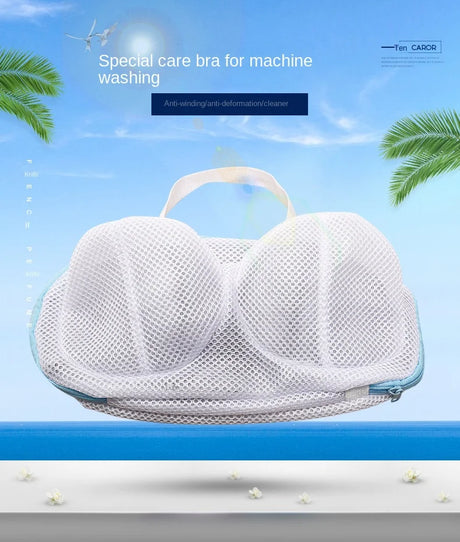 New Style Bra Wash Bag, Thickened Laundry Care Bag, Underwear Bag, Sandwich Protective Wash Bag, Bra Bag