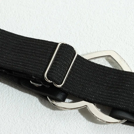 New Womens Sexy Punk Elastic Bondage Harness Garter Belts Cat Leg Chain Cosplay Spike Elastic Thigh Ring Garter Body Jewelry