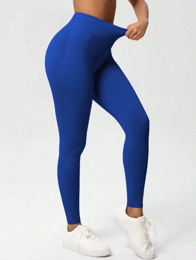 Women's Gym Tight Pants Seamless Yoga Pants Hip Lifting Workout Leggings Fitness Running Compression Sports Tights