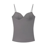 MUJER Sexy Corset Crop Top Woman Camisole Backless Short Tops for Women Sleeveless Bustier Tops Women Straps Tube Top Female