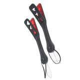 Sex Red Heart XOXO Hollow Out Words Flirting BDSM Toys Paddle Split Whip Hollow out Flogger Sexy Adults Products for Lovers
