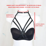 Gothic Adjustable Halter Cross Strap | Summer Beach Bikini Layering Accessory | Y2K Sweet & Edgy Festival Vibe Piece for Girls