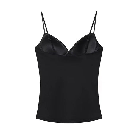 MUJER Sexy Corset Crop Top Woman Camisole Backless Short Tops for Women Sleeveless Bustier Tops Women Straps Tube Top Female