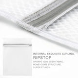 3Pcs Durable Honeycomb Mesh Laundry  Reusable Washing MachinesBags clothes lingerie bra for Delicates 12 x 16 Inches (3 Medium)