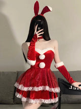 Women Shiny Patent Leather Dress Long Sleeve Bodycon Latex Outfit with Zipper Hollow Neck Club Party Nightwear Cosplay Costumes