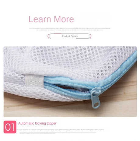 New Style Bra Wash Bag, Thickened Laundry Care Bag, Underwear Bag, Sandwich Protective Wash Bag, Bra Bag