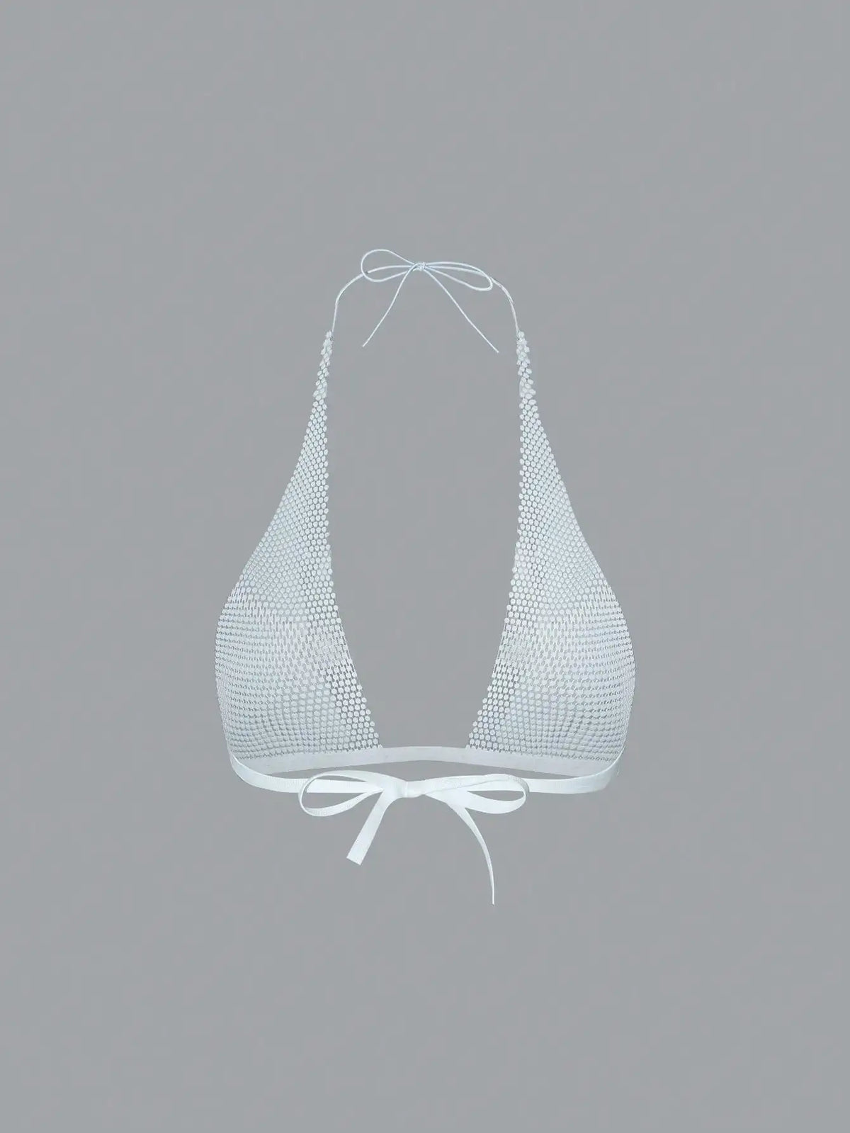 Shiny Rhinestone Backless Camisole For Women Sexy Deep V Neck Halter Neck Bandage Tank Top Rave Party Club Crop Top 2025 New