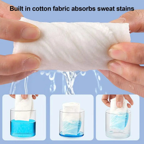 Women Bra Liners Washable Sweat Absorber Underboob Sweat Absorber Pads Non Woven Rectangle Insert Lining Sports Underwear Pads