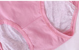6XL 115kg Plus Size Fat Women Physiological Underwear Menstrual Leak Proof Pure Cotton High Waist Sanitary Lingerie Panties