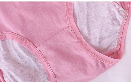 6XL 115kg Plus Size Fat Women Physiological Underwear Menstrual Leak Proof Pure Cotton High Waist Sanitary Lingerie Panties