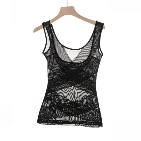 Mesh Thin Slimming Bodysuit Shaper Abdomen Tummy Control Postpartum Vest Lingerie Seamless Body Shaping Underwear Yoga