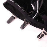 Sexy multi choices Luxury Garter Belt Women Glossy Satin Mini Skirt Metal Clips Garter Suspender Belt For OL sexy dancer sm game