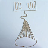 sexy luxury body chain rhinestone underwear sparkling diamond nightclub waist chain rhinestone bikini accessories body chain