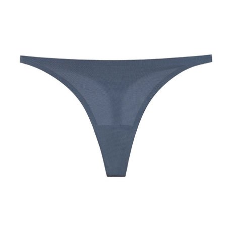 Ice Silk Thong Sexy Women Panties G String Briefs T Back for Girls Underwear Temptation Seamless Ladies Underpants  Size S-XL