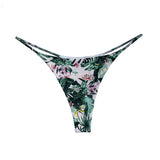Cotton Leopard G String Flower Women Panties Sexy Briefs Thong Low Waist T-back Underwear Seamless Female Lingerie Size S-XXL