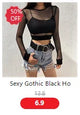 Sexy Women T Shirt See Through Mesh Black Long Sleeve Bodysuit Sheer Slim Turtleneck Tulle Crop Top T-Shirt Transparent Clubwear