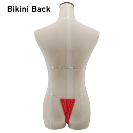 Clear Strap Bikini for Women Thong Swimsuit Invisible Straps Bikinis Thongs Bathing Suit Sexy Brazilian String Tanning Swimsuits