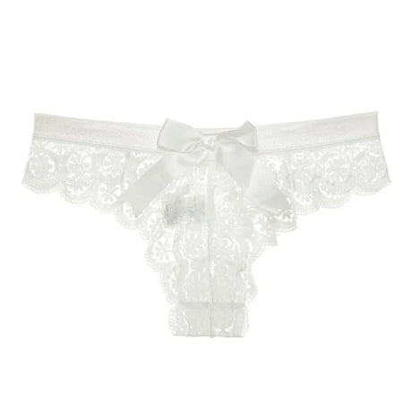 Sexy Lace Thong Women Butterfly Low Waist Panties Transparent Underwear Ladies Briefs Lingere Panty Underware Womens Lingerie