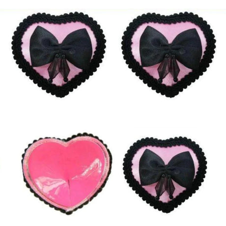 Women Sequins Tassels Pasties Bowknot Breast Sticker Bra Pads Sexy Nipple Cover