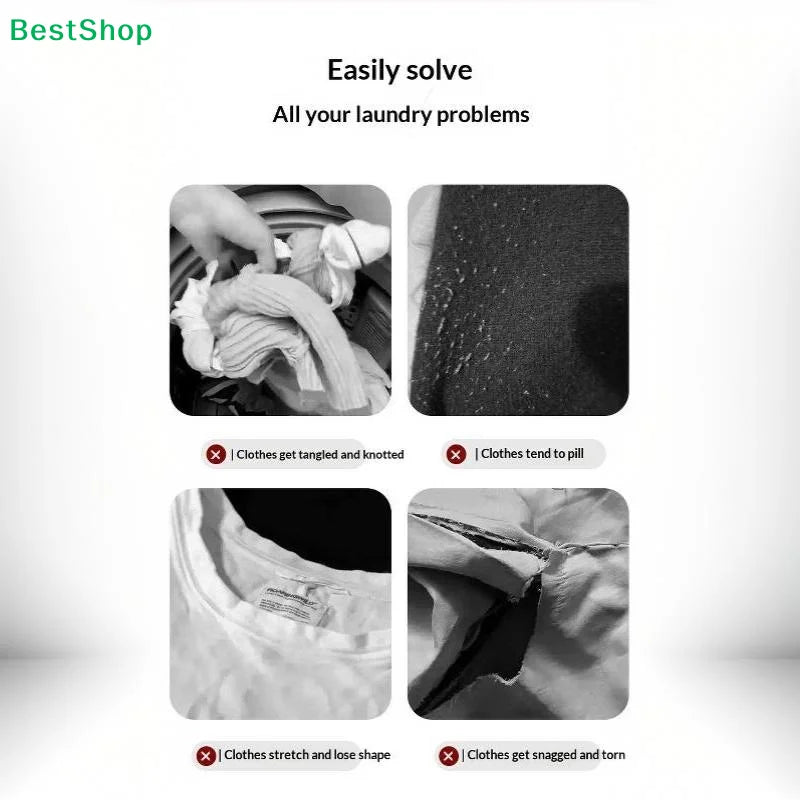 3Pcs Washing Machine Underwear Cleaning Bag Bra Dedicated Nursing Mesh Laundry Bags Lingerie Zipper Storage Pouch Home Organizer