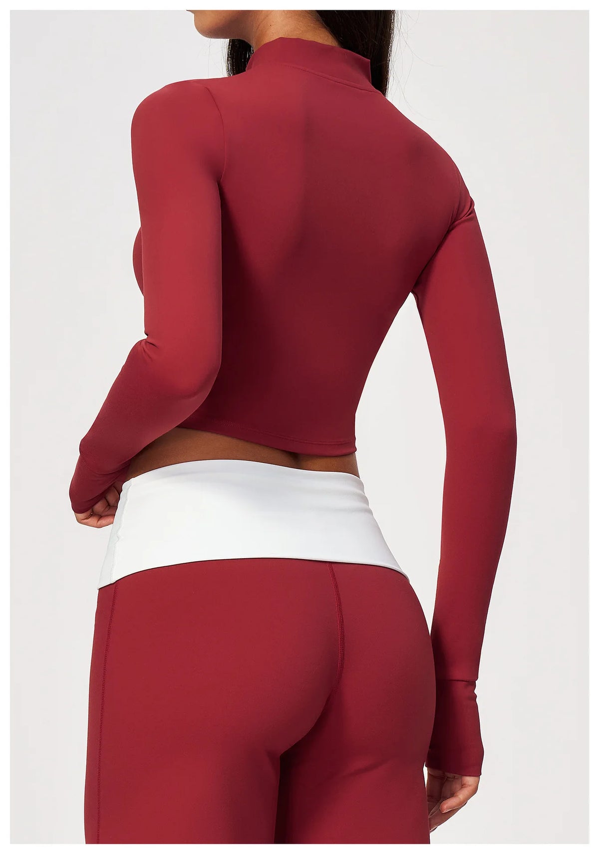 Yoga Long Sleeve Women's Zipper Sports Jacket Fitness Yoga Shirts Gym Top Activewear Running Coats Workout Clothes For Cycling