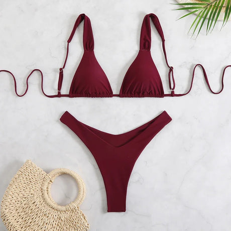 Sexy Micro Bikini Swimsuit 2026 Women  Female Swimwear Thong Brazilian Bikinis Sets Woman Two-piece Bathing Suit Swim Beach Wear
