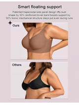 Push-Up Lifting Wireless Bra, Women's Comfortable Seamless Underwear,Soft Breathable Skin-Friendly,No Steel Ring,Ideal for Daily