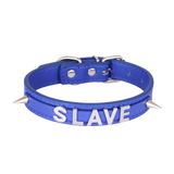 Lovely Personalized Letters  Choker Women Leather Collar Punk Chocker Custom Name Bling Crystal Jewelry Cosplay Necklace