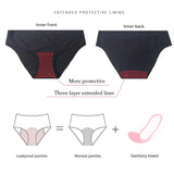 Teenagers Seamless Swimwear Leakproof Menstrual Panties Bikini Fast Absorption Period Swimsuits for Girls Women