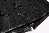 Women Bustiers Corsets Medieval Viking Pirate Costume Gothic Leather Overbust Corselet Steampunk Corset Vest Bustiers