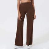 New Summer High Waist Wide-Leg Yoga Joggers Women's Autumn Casual Outdoor Sweatpants Female Straight Tracksuit Bottoms