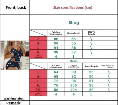 Women Halter Loungewear Set Moon Star Print V‑Neck Camisole Shorts 2 Piece Sleepwear Casual Home Nightwear