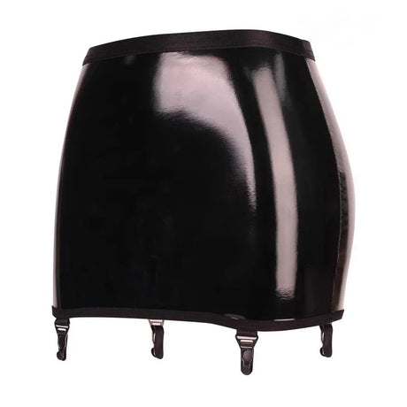 Sexy multi choices Luxury Garter Belt Women Glossy Satin Mini Skirt Metal Clips Garter Suspender Belt For OL sexy dancer sm game