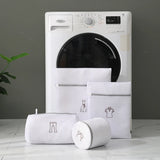 Laundry Bag Sets For Washing Machines Embroidery Fine Mesh Underwear Organizer Basket Clothes Cleaning Protect Anti-deformation