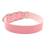 30MM Soft Faux Leather Collars Goth Sexy Customized Letters MEOW Choker Necklace Punk Personalized Role Age Cosplay Jewelry