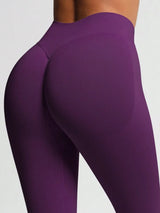 Women's Gym Tight Pants Seamless Yoga Pants Hip Lifting Workout Leggings Fitness Running Compression Sports Tights