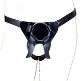 PU Leather Male DP/Slave Strap On Harness Strap-On Sex Harness For Double Penitration Or For Slave By