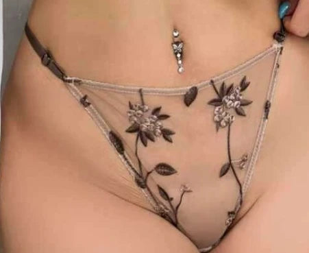 Women Thin Sheer Mesh Lace Bra Set 32‑38 Transparent Floral Embroidery Underwire Anti Sag Push Up Minimizer Big Breast Bra S-XL