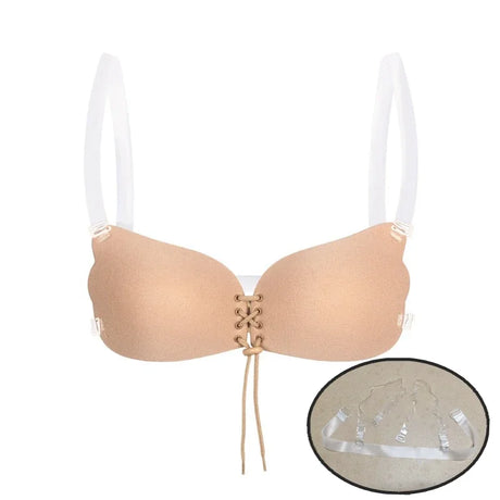 Underwear Women Self Adhesive Bras Female Nubra Magic Bra Invisible Push Up Silicone Sticky Fly BH Women Sexy ABCDEF