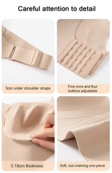 Push-Up Lifting Wireless Bra, Women's Comfortable Seamless Underwear,Soft Breathable Skin-Friendly,No Steel Ring,Ideal for Daily