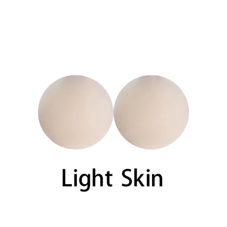 Invisible Nipple Cover Reusable Cover Ups Adhesive Silicone Nipple Pasties For Women Breast Petals Chest Stickers Sticky Bra Pad