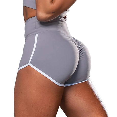 1pcs Women High Waist Stretch Tight Shorts Lady Sexy Solid Pantie Female Hip Lift Brief Women's Plus Size Sport Run Short Pant