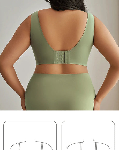 Multi-Color Solid Pattern Jelly Latex Girls' Bra Plus Size Adjustable Removable Steel Ring Everyday Spandex Marks Made