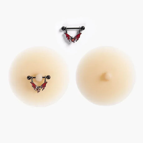 Tornova Solid State Rubber Nipple Patch Invisible and Traceless Solid Chest Patch Women's Sexy Breast Patch Nipple Decoration