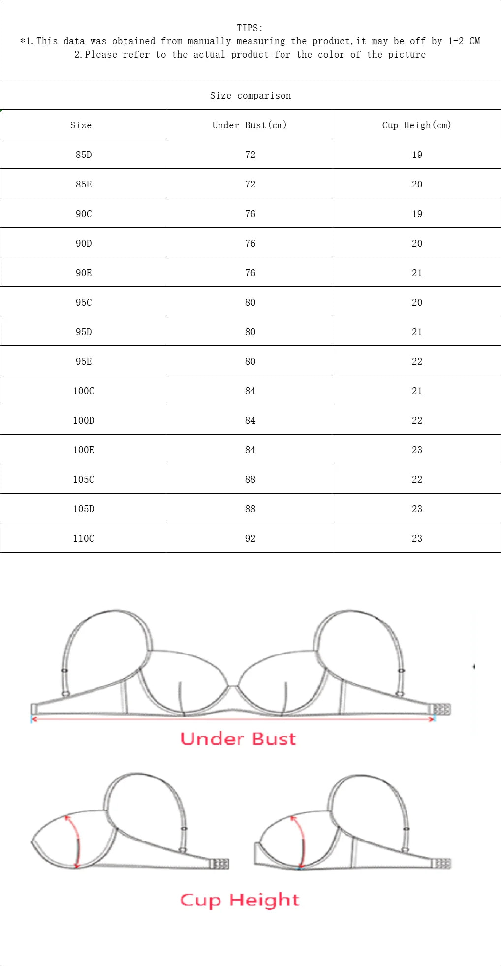 3/4 Cup High-Quality Bra Multi-Size Plus Size Lingerie Embroidered Lace Trim Women's Brassiere push up bra MR2679