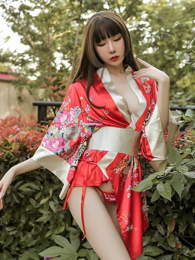 Tube Chemise Women's Long Silk Lace Slip Dress with Tie Back Casual and Sexy Bathrobe Womens Solid Silk Pajamas Nightwear